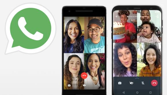 WhatsApp incluyó esta nueva herramienta luego que Telegram añadiera la función de videollamadas hasta con 30 personas en su plataforma (Foto: WhatsApp)