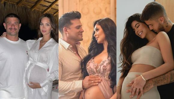 Ivana Yturbe, Pamela Franco, Cassandra Sánchez y otras famosas que se convirtieron en madres este año. (Foto: Instagram).