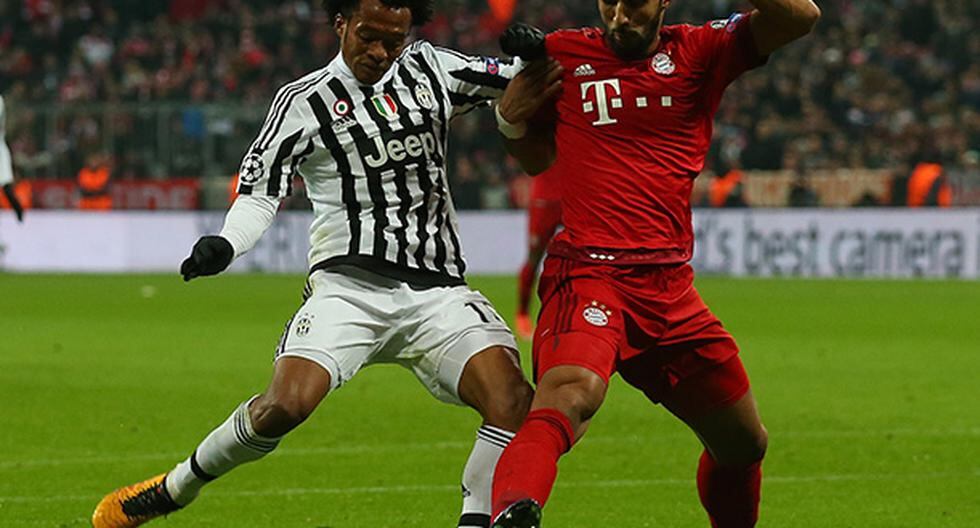 A los 28 minutos, Juan Cuadrado se encargó de que la sorpresa de la Juventus ante Bayern Munich se consolide en el Allianz Arena con el 2-0 (Foto: Getty Images)