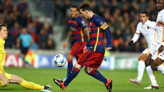Lionel Messi marcó el mejor gol de la temporada para la UEFA