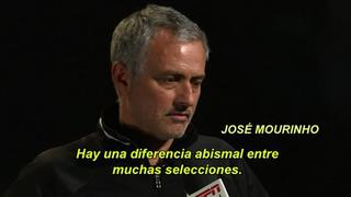 José Mourinho comparó eliminatorias europeas con sudamericanas