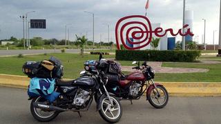 La travesía de dos viajeros con motos Bajaj [FOTOS]