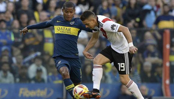 Boca Juniors  vs. River Plate se jugará este domingo y la Conmbeol cometió un error al publicar la fecha del encuentro. (Foto: EFE).