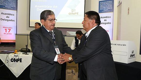 Eligen a 2 miembros del CNM: Julio Gutiérrez y Alfredo Quispe