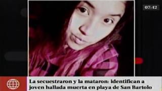 San Bartolo: joven asesinada era una estudiante de 19 años