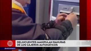 Policía advierte sobre nueva modalidad de robo en cajeros automáticos