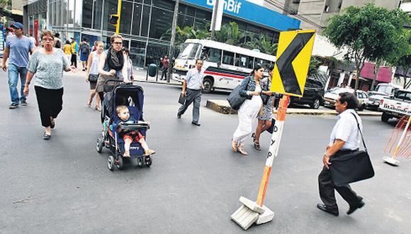 Miraflores espera acabar obras en Larco a fines de este mes