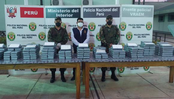 La Policía incautó 251 paquetes de droga en operativo contra ‘mochileros’ en Cusco. (Foto: PNP)