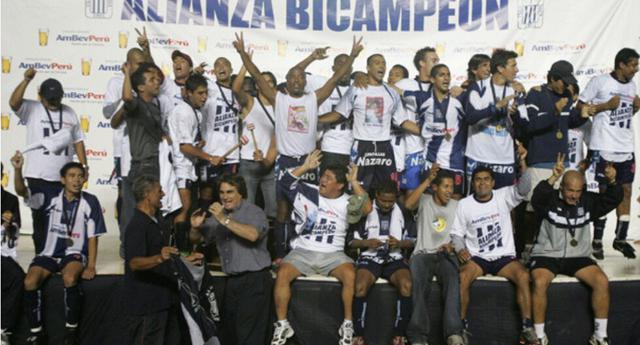 Alianza Lima se coronó campeón en 2004. (Foto: El Comercio)