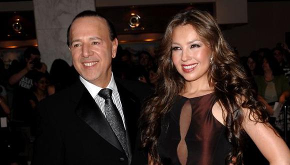 Thalía y Tommy Mottola intercambian mensajes de amor en Instagram. (Foto: Agencia)