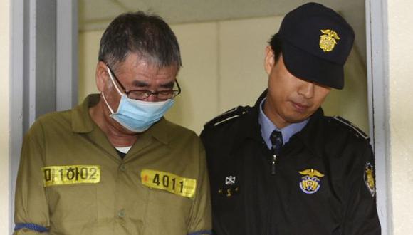 Corea del Sur: Piden pena de muerte para capitán del Sewol