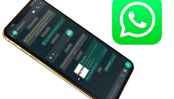 Así lucirá WhatsApp con el cambio de diseño que pronto llegará a los smartphones. (Foto: WABeta Info)