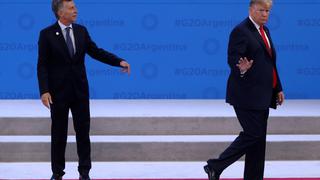 Trump desaira a Macri y lo deja solo en el escenario de la cumbre | FOTOS Y VIDEO