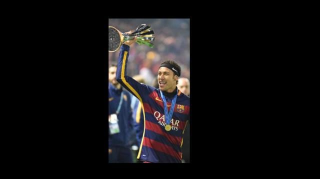 Al cierre del 2015, Neymar salió campeón con el Barcelona del Mundial de Clubes. (Foto: AFP)