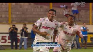 Universitario ganó 1-0 a Comercio y se consolidó como líder