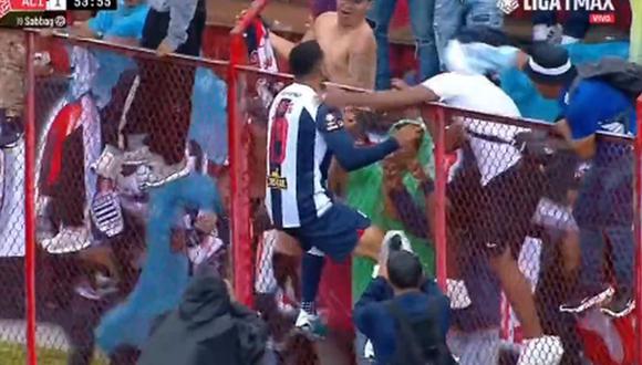 Gol de Pablo Sabbag hoy, Alianza Lima vs UTC: ver gol de Alianza en Cajamarca por Liga 1 | Foto: captura