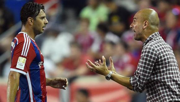 Pizarro y la oferta de Guardiola para seguir en Bayern Múnich
