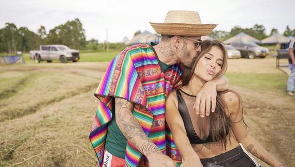 Mike Bahía y Greeicy Rendón están juntos hace varios años y recién revelaron dicho tatuaje. (Instagram: @mikebahia)