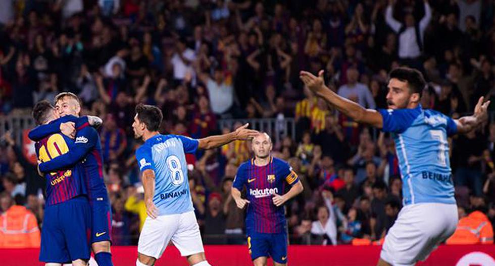 Barcelona vs Málaga se enfrentan EN VIVO y EN DIRECTO este sábado 21 de octubre a las 1:45 pm (Horario peruano - 20:45 CET), desde el Camp Nou por la fecha 9 de LaLiga Santander de España. (Foto: Getty Images)