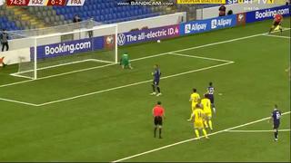 ¡Falló! Kylian Mbappé erró penal en el Francia vs. Kazajistán por Eliminatorias Qatar 2022 | VIDEO