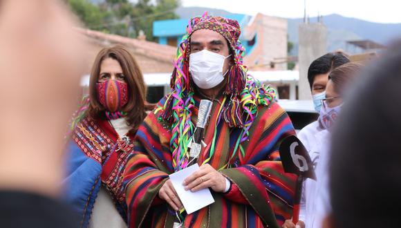 El último miércoles, Lescano viajó a Cusco para realizar actividades proselitistas. Este jueves 18 estará en su natal Puno. (Foto: Juan Sequeiros)