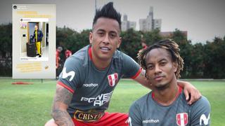 Selección peruana: André Carrillo envió un ingenioso saludo a Christian Cueva por su cumpleaños