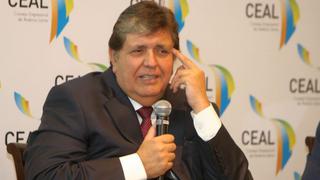 Fiscalía desestimó ampliar levantamiento bancario de Alan García