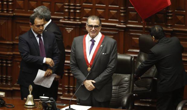 El congresista de Acción Republicana será presidente del Congreso del período 2019-2020. (Foto: César Campos/ El Comercio)