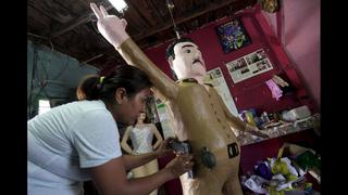 'El Chapo' Guzmán reaparece en forma de piñata