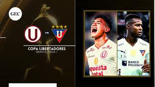 Universitario vs. LDU: cuándo, a qué hora y dónde ver la Copa Libertadores