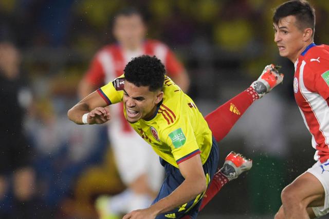 Colombia enfrentó a Paraguay por Eliminatorias | Foto: AFP