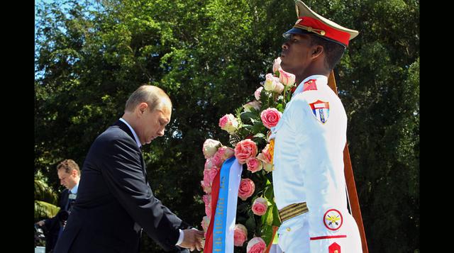Vladimir Putin inicia en Cuba su gira latinoamericana - 1