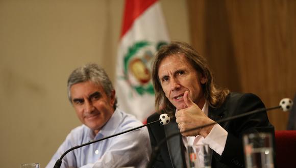 Ricardo Gareca seguirá al mando de la selección peruana. (Foto: GEC).