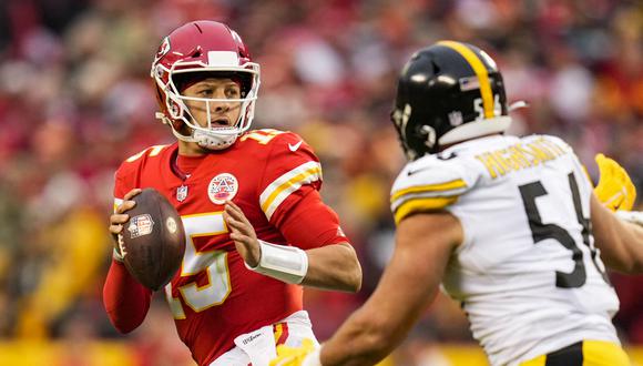 Patrick Mahomes campeón del Oeste de la AFC: Kansas City Chiefs venció a Steelers en la NFL