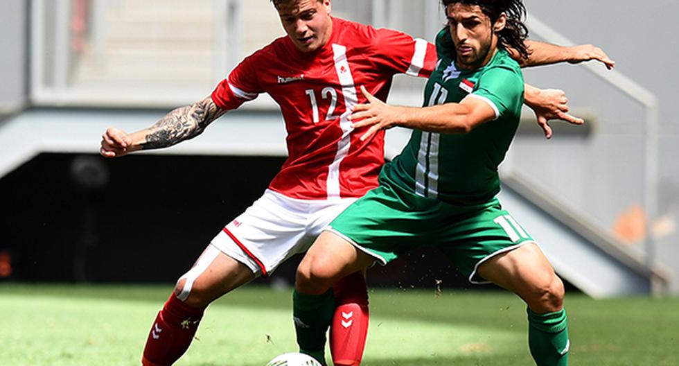 Irak vs Dinamarca abrió el Grupo A de Río 2016 que comparten con el anfitrión Brasil. Ambos conjuntos no estuvieron a la altura y cedieron un empate sin goles. (Foto: AFP)