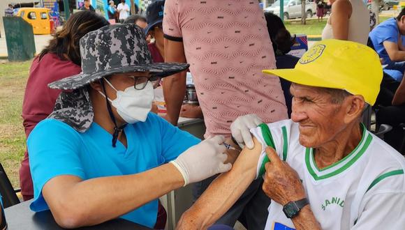 Vacuna monovalente servirá para inmunizar especialmente a la población mayor y con comorbilidades. (Gobierno Regional de La Libertad)