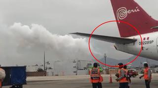 Jorge Chávez: graban incidente en avión de Peruvian Airlines | VIDEO
