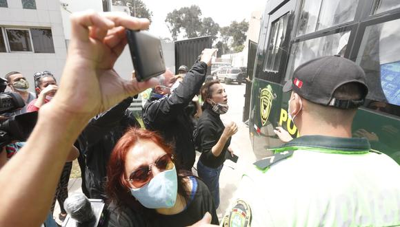 El Ministerio Público señaló que los cinco implicados seguirán el proceso en calidad de coautores y que se solicitará medidas de protección a favor de la joven. Para este caso, la sanción mínima es de 20 años y la máxima de 26. (Foto: Mario Zapata/ GEC)