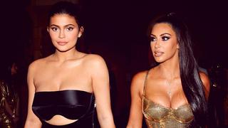 Kylie Jenner y Kim Kardashian generan revuelo con su nuevo retrato