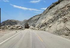 Arequipa: restringen tránsito en la carretera Panamericana Sur por derrumbes