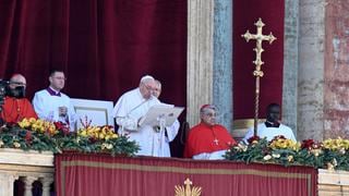“Vientos de guerra soplan sobre la humanidad”, destaca el papa Francisco en su mensaje de Navidad