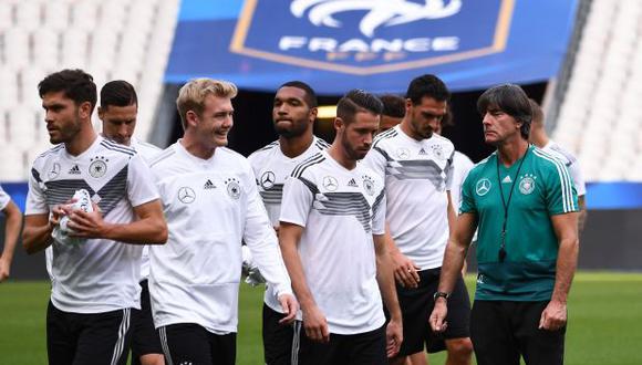 Selección alemana. (Foto: AFP)