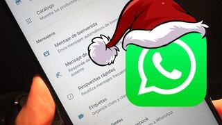 Cómo responder de manera automática tus saludos por Navidad en WhatsApp