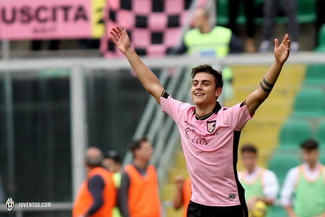 Paulo Dybala jugó su última temporada en Palermo en 2014-2015 y fue fichado por Juventus. (Foto: Juventus)