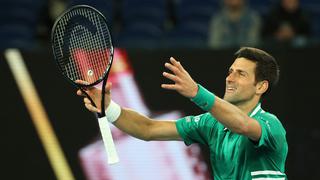 Australian Open 2021: Novak Djokovic se estrena con cómodo triunfo sobre Jérémy Chardy
