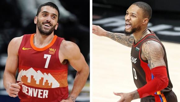 Facundo Campazzo tendrá que marcar a Damian Lillard en la primera ronda de los PlayOffs de la NBA