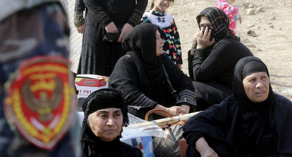 Mujeres de Mosul. (Foto: EFE9