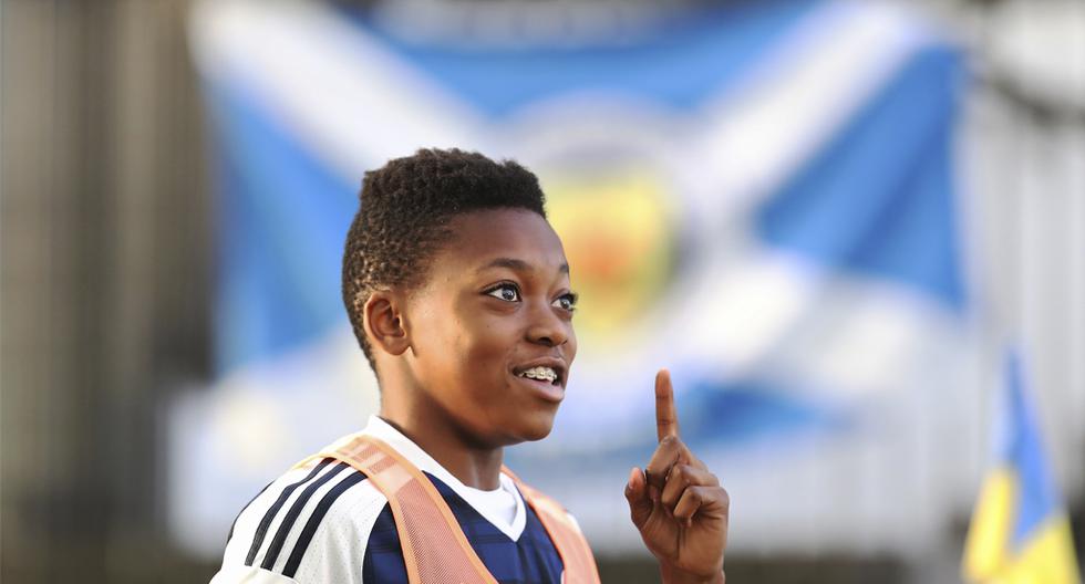 Karamoko Dembele, canterano del Celtic, debutó con la selección de Escocia sub-16. (Foto: Getty Images)