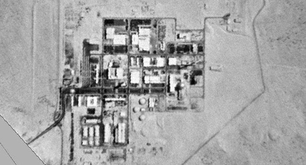 Centro de Investigaci&oacute;n Nuclear de Israel visto desde el espacio en la d&eacute;cada del 60 del siglo XX. (Foto: Gobierno de Estados Unidos)