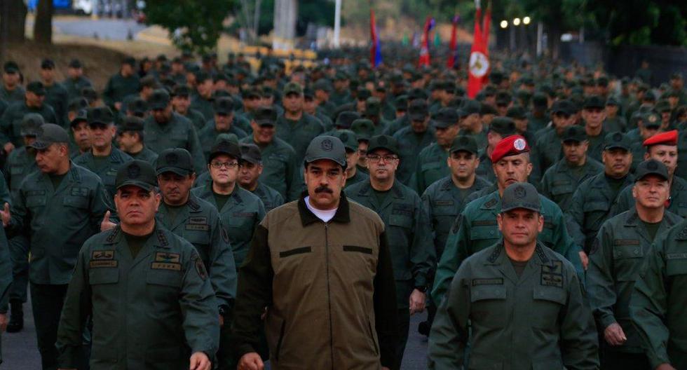 Serguéi Lavrov calificó de \"mentira\" la afirmación de Estados Unidos sobre supuestos planes de Nicolás Maduro de abandonar el país durante el levantamiento opositor. (Foto: EFE)